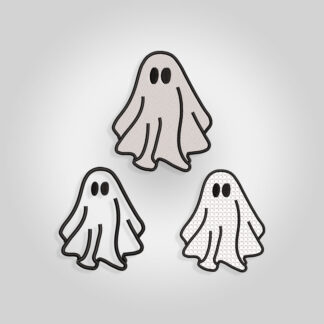Flying ghost Embroidery design