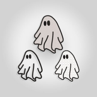 Flying ghost Embroidery design