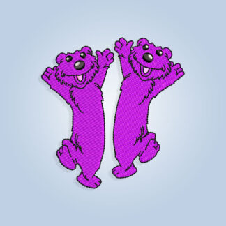 Pip and Pop Embroidery design