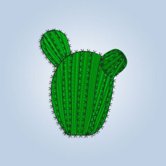 Cactus Embroidery design