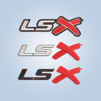 Corvette engine LSX Embroidery design