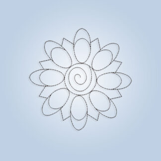 Mehendi Embroidery design