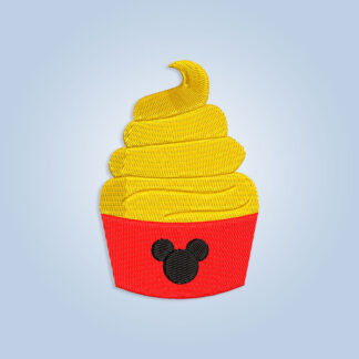 Mickey Mouse Cake Embroidery design