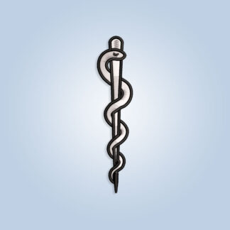 Rod Of Asclepius Embroidery design