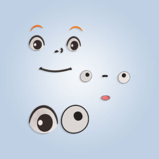 Ponyo face Embroidery design