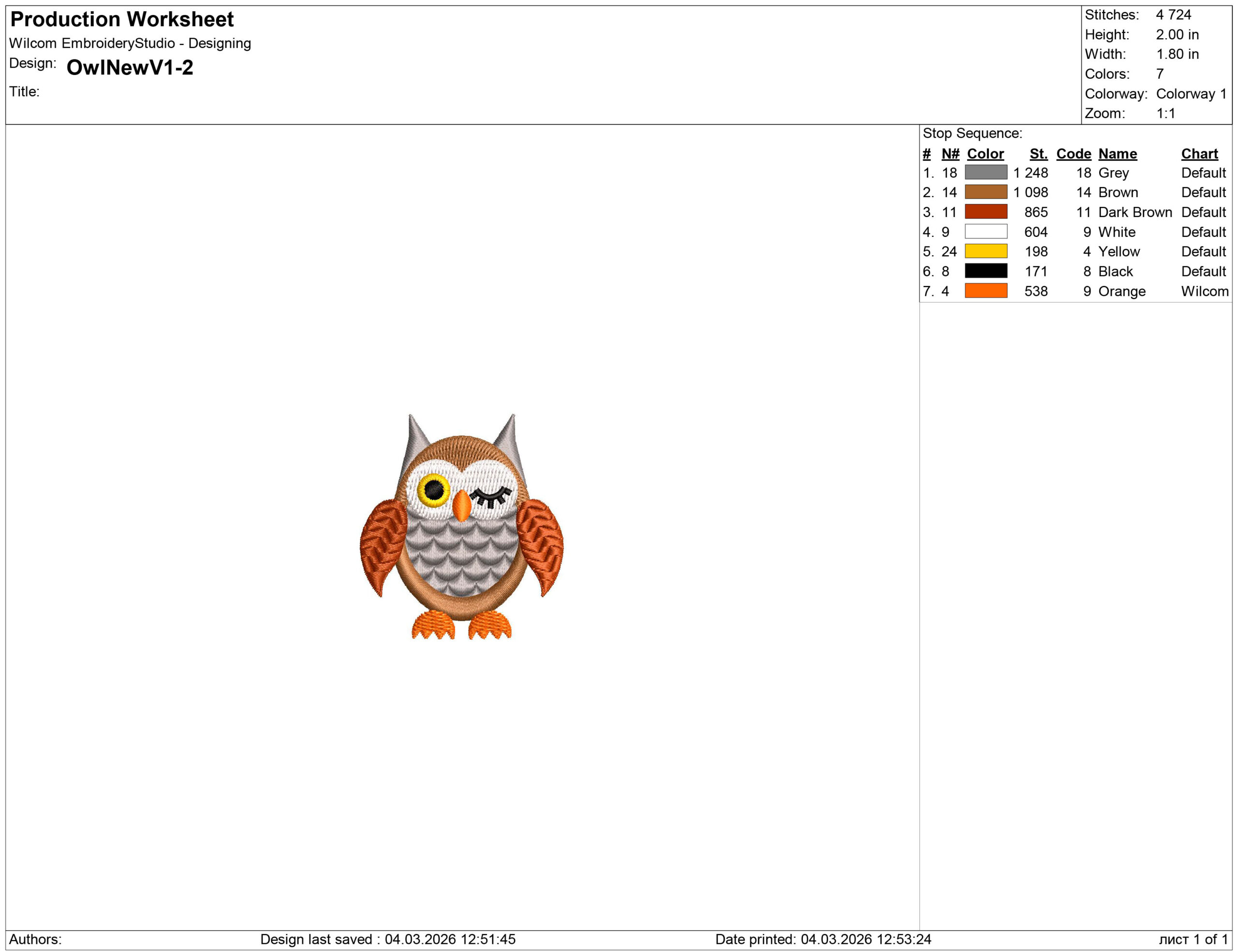 Bundle of Owls embroidery design files - Image 3