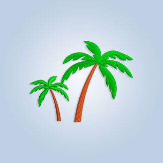 Palm Trees Embroidery Desig