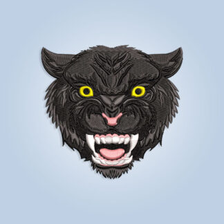 Panther Embroidery design files