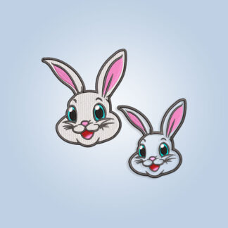 Bunny Rabbit face Embroidery design