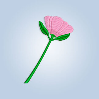 Dog Rose Embroidery design