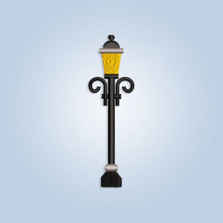 Street lantern Embroidery design files