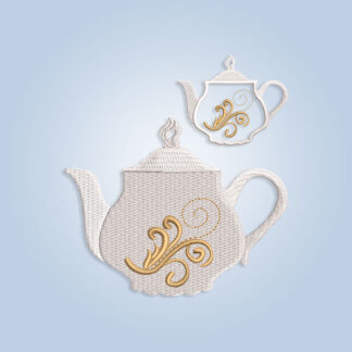 Kettle Embroidery design
