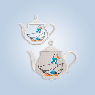 Teapot Embroidery design files