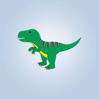 Baby T-Rex Dinosaur embroidery design