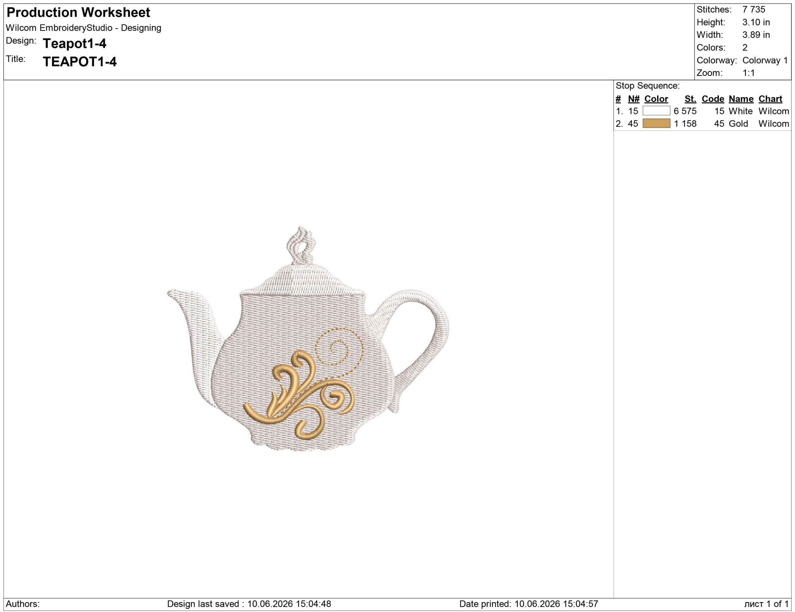Kettle Embroidery design files - Image 3