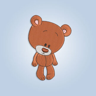 Teddy Bear Embroidery design