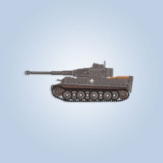 Panzer VI «Tiger» Tank Embroidery design