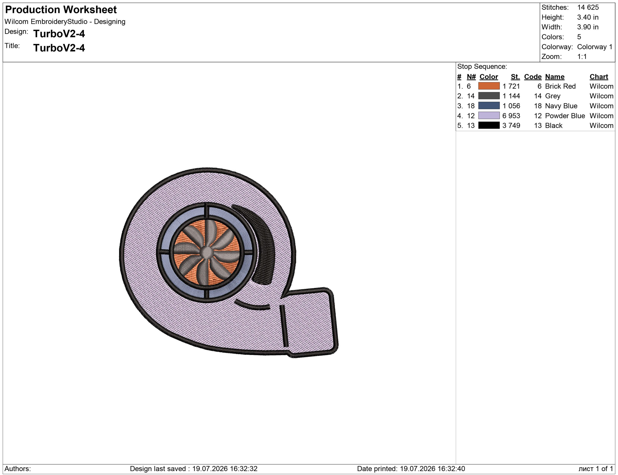 Turbo Embroidery design files - Image 2