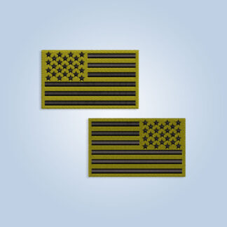 Tactical US flag embroidery design files