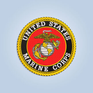 US Marine Corps embroidery design