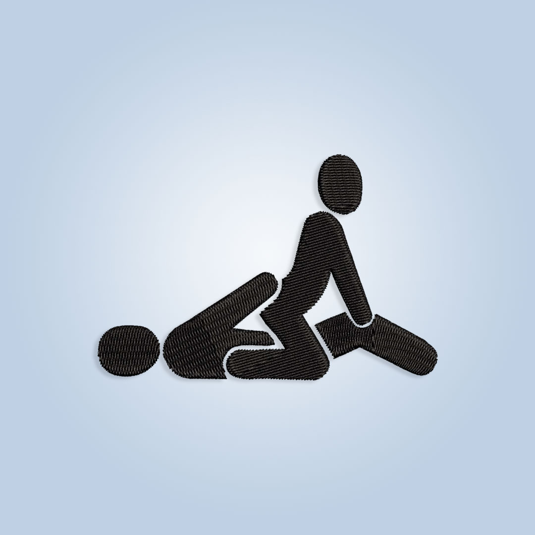 Boy Boy Kamasutra Doodles Embroidery design files