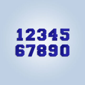 Varsity Sport Numbers Embroidery design files