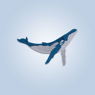 Humpback Whale Embroidery design