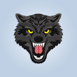 Wolf Embroidery design files