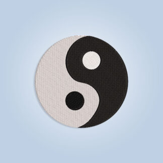 Yin and Yang Embroidery design